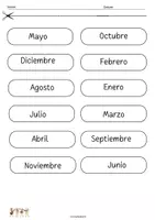 Vorschau - Arbeitsblätter - Spanisch | Das Jahr/ el año 8.Klasse/1.Lehrjahr 🗓️🇪🇸 - Seite 3