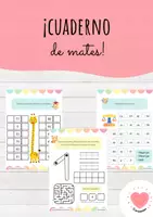 Vista previa - Unidades / Secuencias / Situaciones de Aprendizaje - Cuaderno de ejercicios de matemáticas - Portada