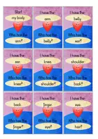 Vorschau - Spiele - Englisch - my body - Lesespiel : Ich habe .... - Wer hat ...? - Seite 2