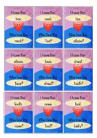 Vorschau - Spiele - Englisch - my body - Lesespiel : Ich habe .... - Wer hat ...? - Seite 3