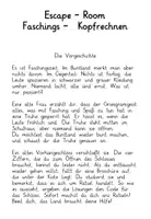 Vorschau - Arbeitsblätter - Escape Room : Kopfrechnen Fasching 3. Klasse - Seite 2