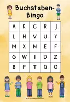 Vorschau - Stationenlernen - Buchstaben Bingo Großbuchstaben in Grundschrift - Seite 3