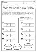 Vorschau - Arbeitsblätter - Sparpaket: Tauschaufgaben ZR 10 - Seite 3
