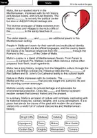 Vorschau - Arbeitsblätter - Malta - savings package - Material package (English) - Seite 2