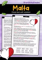 Vorschau - Arbeitsblätter - Malta - savings package - Material package (English) - Seite 1