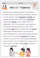 Vorschau - Arbeitsblätter - Text der Woche - MOBBING / Lesetext / Lesekonferenz - Seite 2