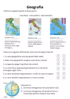 anteprima - Compiti in classe/Test - Geografia classe IV semplificato - Pagina di copertina