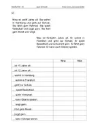 Vorschau - Arbeitsblätter - DaZ/DaF A0-A1: Freizeit und Sport/ Lesetexte - Seite 1
