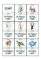 Vorschau - Spiele - Lesespiel erste Wörter und erste Sätze - Seite 1