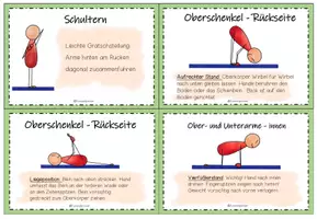 Vorschau - Stationenlernen - Dehnen - Stationskarten - geschlechtsneutral - Seite 3