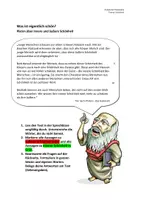 Vorschau - Arbeitsblätter - Praktische Philosophie: Thema Schönheit - Arbeitsblätter - Deckblatt