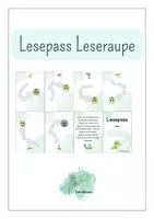 Vorschau - Anderer Materialtyp - Lesepass Leseraupe - Deckblatt