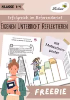 Vorschau - Lehrpläne/Lehrermaterial - Start ins Referendariat: Reflexion von Unterricht - Deckblatt