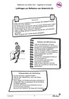 Vorschau - Lehrpläne/Lehrermaterial - Start ins Referendariat: Reflexion von Unterricht - Seite 3