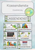Vorschau - Poster - Klassendienste Schildkrötenklasse, Unterwasserklasse - Deckblatt