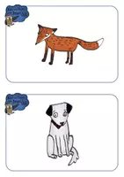 Aperçu - Jeux - Brown Owl at the Zoo - FLASHCARDS and WORDCARDS - Page 2