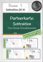 Vorschau - Spiele - Partnerkontrolle: Subtraktion ZR 10 - Deckblatt