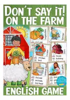 anteprima - Materiale interattivo - on the farm and animals English game gioco inglese - Pagina di copertina