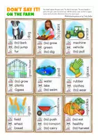 anteprima - Materiale interattivo - on the farm and animals English game gioco inglese - Pagina 2