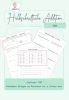 Vorschau - Arbeitsblätter - Halbschriftliche Addition ZR 100 - Deckblatt