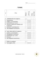 Vorschau - Arbeitsblätter - Stationenbetrieb - Terme vereinfachen und Wert berechnen - Deckblatt