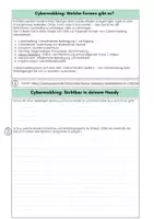 Vorschau - Arbeitsblätter - Cybermobbing: Angelehnt an die Aggressionstheorie (K. Lorenz) - Deckblatt