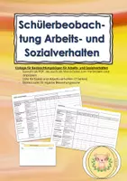 Vorschau - Lehrpläne/Lehrermaterial - Materialpaket: Schülerbeobachtungen - Deckblatt