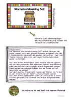 Vorschau - Arbeitsblätter - Wortschatztraining DaZ Fasching - Seite 1