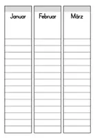 Vorschau - Arbeitsblätter - Kalender zum Basteln und Gestalten - Seite 2