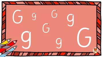 Vorschau - Unterrichtsreihen - Buchstabeneinführung G g - digitale Tafelbilder + AB Deutsch 1 - Seite 2