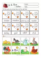 anteprima - Esercizi - on the farm - animals and more worksheets English inglese - Pagina 2