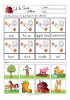 anteprima - Esercizi - on the farm - animals and more worksheets English inglese - Pagina 3