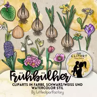 Vorschau - selbst erstellte Cliparts/Grafiken - Cliparts Frühblüher, Frühling Blumen - Seite 2