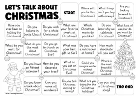 anteprima - Esercizi - Christmas English speaking game gioco inglese - Pagina 2