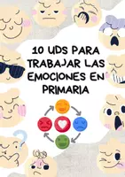 Vista previa - Unidades / Secuencias / Situaciones de Aprendizaje - 10 UDs PARA TRABAJAR LAS EMOCIONES EN PRIMARIA - Portada