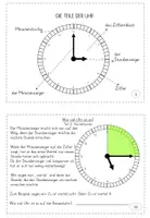 Vorschau - Arbeitsblätter - Uhren-Heft (Selbstlernheft) - Ich weiß, wie spät es ist - denn ich kann die Uhr lesen - Seite 1