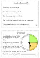 Vorschau - Arbeitsblätter - Uhren-Heft (Selbstlernheft) - Ich weiß, wie spät es ist - denn ich kann die Uhr lesen - Seite 3