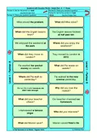 Vorschau - Spiele - Tandem Activity / Tandembögen - Simple Past - Questions with Question Words - 6. / 7. Klasse - Seite 3