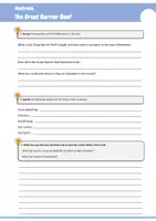 Vorschau - Arbeitsblätter - The Great Barrier Reef - Reading & Mediation (mit PowerPoint und Lösungen) - Seite 2