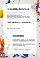 Vorschau - Stundenentwürfe - Projekt Kunst: Fadendruck - Prinzip des Zufalls - Seite 1