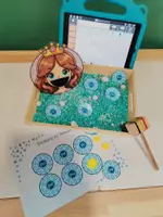 Aperçu - Feuilles d'exercices - La princesse Trouve et smash des syllabes simples - Page de couverture