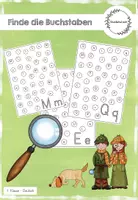 Vorschau - Arbeitsblätter - Materialpaket: Buchstabenweg - Seite 1