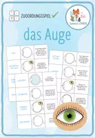 Vorschau - Spiele - das Auge – Zuordnungsaktivität / Paare Finden Spiel - Deckblatt