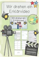 Vorschau - Unterrichtsreihen - Wir drehen ein Erklärvideo - Grundschule - Deckblatt
