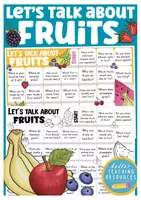 anteprima - Esercizi - fruits / healthy food English speaking game gioco inglese - Pagina di copertina