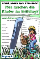 Vorschau - Arbeitsblätter - AnybookPro Material: Lesen, Hören und Verbinden- Frühling - Deckblatt