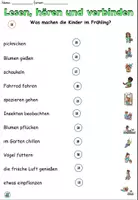 Vorschau - Arbeitsblätter - AnybookPro Material: Lesen, Hören und Verbinden- Frühling - Seite 2