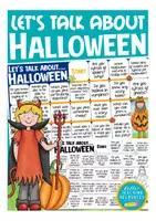 anteprima - Esercizi - Halloween English speaking game gioco inglese - Pagina di copertina