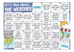 anteprima - Esercizi - the weather English speaking game gioco inglese - Pagina 1