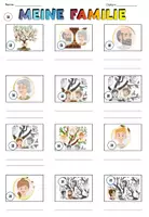 Vorschau - Arbeitsblätter - AnybookPro Material - Wörterliste "Meine Familie" - Seite 3
